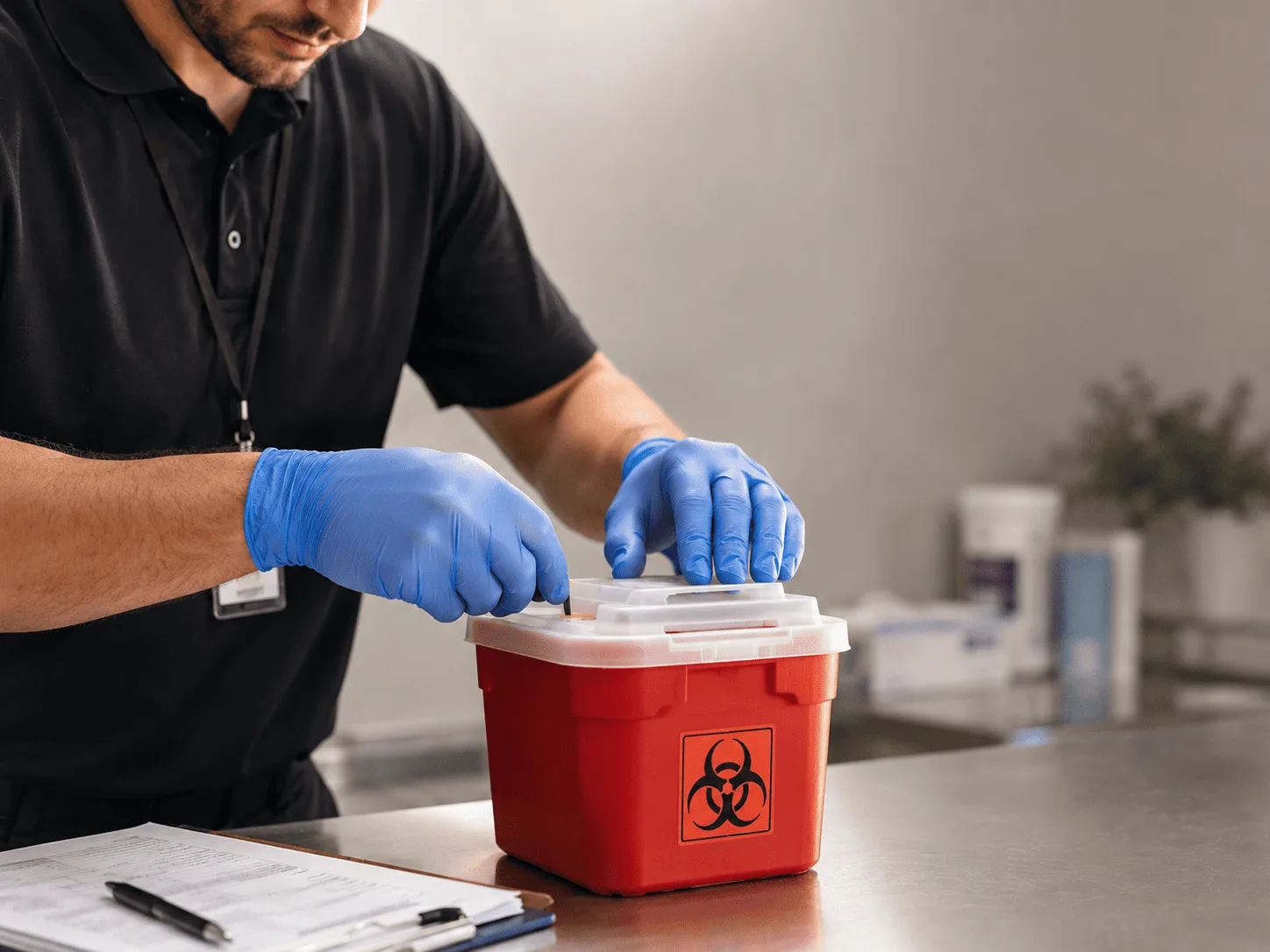 Why choose Sharps Waste Disposal in Melvin, MI